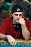 John D'Agostino on Day 1 of Event 13 at the World Series of Poker
