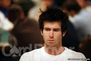 John Racener on Day One of Event 52 at the World Series of Poker