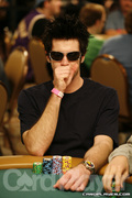 John Racener on Day 1D of Event 55 at the World Series of Poker