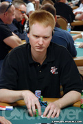 Jon Turner on Day 1 of Event 12 at the World Series of Poker