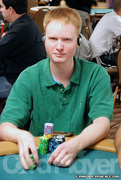 Jon Turner on Day 1 of Event 37 at the World Series of Poker
