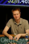 Jon Turner on Day One of Event 48 at the World Series of Poker