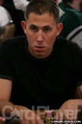Justin Sadauskas on Day 2 of the 2006 WSOP $1500 Limit Holdem Shootout