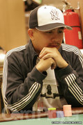 JC Tran on day one of the USPC at the Trump Taj Mahal.