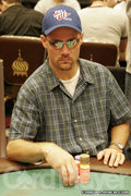 Jeff King on day four of the U.S. Poker Championship.
