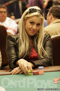Jennifer Leigh on day one of the USPC at the Trump Taj Mahal.