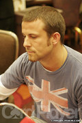Joe Sebok on day one of the USPC at the Trump Taj Mahal.