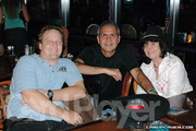 Kenna James, Mel Judah, and Marsha Waggoner at the Official 2006 WSOP Party