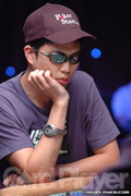 Doug Kim on Day 7 of the 2006 WSOP Main Event