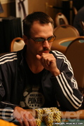 Brian Kocur at the Final Table of the 2006 WSOP $1,500 PLO Event