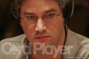 Jeff Shulman on day two of the WPT Championship.
