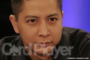 Tim Phan at the final table of the WPT Championship.