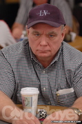 Tom Lock on Day 1 of the 2006 WSOP $2,500 Short-handed NLH Event