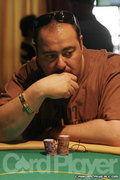Loukas Michael at the $1,500 NLHE event at the Bellagio Five Star Classic.