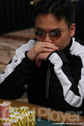Luke Chung on Day 4 of the 2006 WSOP Main Event