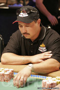 Lee Padilla at the final table of the $1,500 No Limit event at the 2006 WSOP.