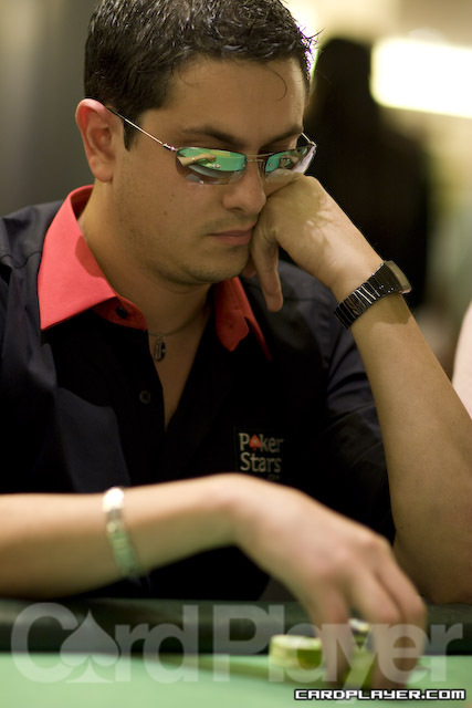 PokerStars pro Luca Pagano returns for Day 2 of the Scandinavian Open