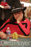 Marsha Waggoner at the final table of the 2006 WSOP Casino Employee Event.