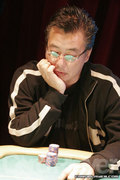 Mack Lee at the final table of the $5,000 NLHE event.