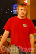 Patrick Maloney on Day 2 of the 2006 WSOP $1,500 LH event