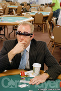Marcel Luske on Day 1 of Event 32 at the World Series of Poker