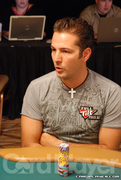 Marco Traniello on Day Two of Event 39 at the World Series of Poker