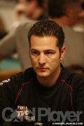 Marco Traniello on Day One of Event 45 at the World Series of Poker