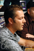 Marco Traniello on Day 2 of Event 4 at the World Series of Poker