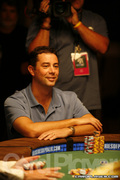 Mark Gregorich on Day 4 of Event 39 at the World Series of Poker