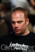 Marty Smith on Day 1A of Event 55 at the World Series of Poker