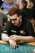 Max Pescatori on Day 1 of Event 13 at the World Series of Poker