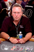 James McManus in Flight 1 of the 2006 WSOP Main Event