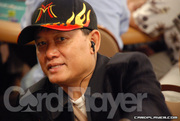 Men "The Master" Nguyen on Day 1 of Event 9 at the World Series of Poker