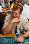 Michael Keiner on Day 1 of Event 36 of the World Series of Poker
