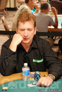 Michael Keiner on Day One of Event 37 at the World Series of Poker