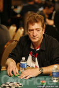 Michael Keiner on Day One of Event 50 at the World Series of Poker