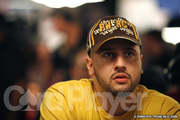 Michael Mizrachi on Day 1A of Event 55 at the World Series of Poker