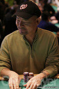 Michael Woo at the final table of the $5,000 NLHE event.