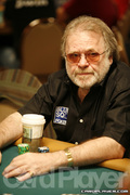 Mickey Wernick on Day 1A of Event 55 at the World Series of Poker
