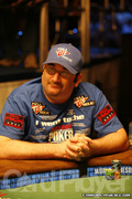 Mike Matusow on Day 1C of Event 55 at the World Series of Poker