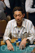 Minh Ly on Day One of Event 39 at the World Series of Poker