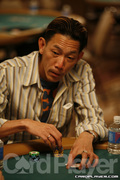Minh Ly on Day One of Event 54 at the World Series of Poker