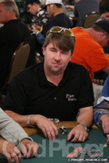 Chris Moneymaker on Day 1 of the 2006 WSOP $1,500 NLH Event