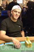 Carlos Mortensen at the Final Table of the 2006 $2000 NLH event