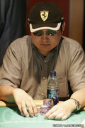 Motoyuki Mabuchi at the $1,500 NLHE event at the Bellagio Five Star Classic.