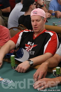 Greg Mueller on Day 1 of the 2006 WSOP $1,500 NLH Event