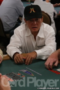 Men Nguyen on Day 1 of the 2006 WSOP $1,500 NLH Event