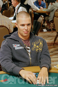 Noah Boeken on Day 1 of Event 31 at the World Series of Poker
