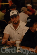Alex Outhred and Sam Grizzle on Day 1 of the 2006 WSOP $1,500 LH event