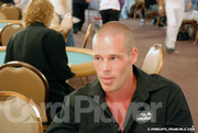 Patrik Antonius on Day 1 of Event 36 of the World Series of Poker